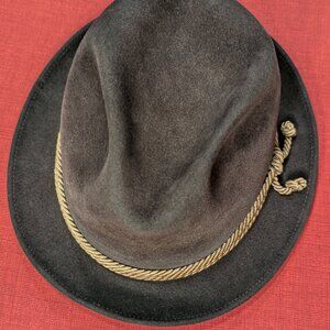 Classic Brown Fedora Hat